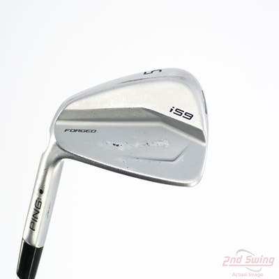 Ping i59 Single Iron 5 Iron Project X LS 6.0 Steel Stiff Left Handed Black Dot 38.5in