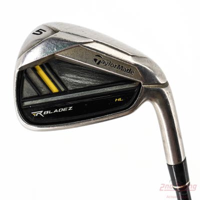 TaylorMade Rocketbladez HL Single Iron 5 Iron TM RocketFuel 65 Graphite Graphite Senior Right Handed 38.75in
