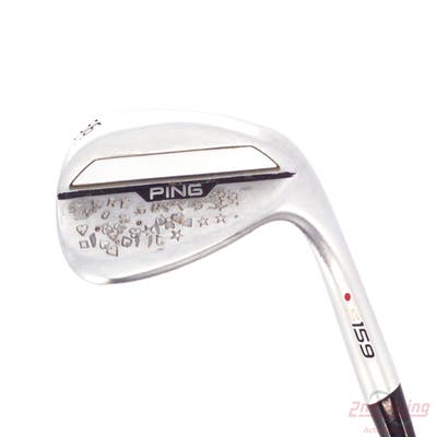 Ping s159 Chrome Wedge Sand SW 56° 10 Deg Bounce H Grind Project X LS 6.5 Steel X-Stiff Right Handed Red dot 35.5in