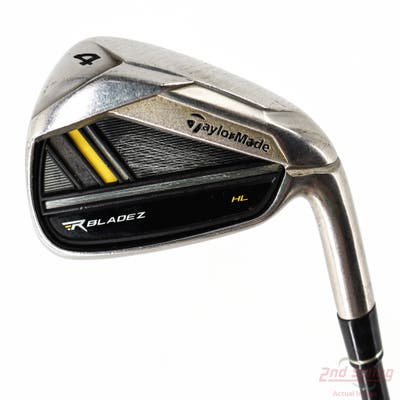 TaylorMade Rocketbladez HL Single Iron 4 Iron TM RocketFuel 65 Graphite Graphite Senior Right Handed 39.25in