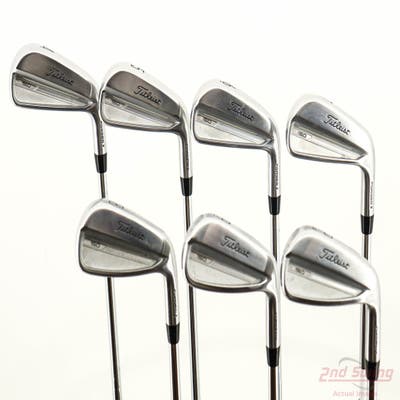 Titleist 2023 T150 Iron Set 4-PW FST KBS Tour Steel Stiff Right Handed -1/2"