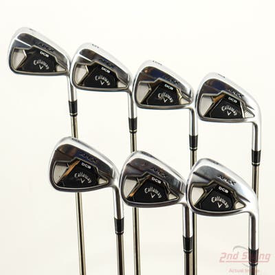 Callaway Apex DCB 21 Iron Set 4-PW UST Mamiya Recoil 760 ES Graphite Senior Right Handed STD