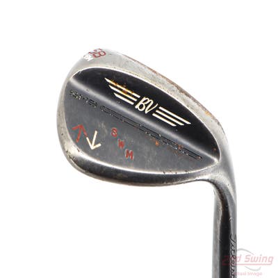 Titleist Vokey SM9 Jet Black Wedge Lob LW 58° 8 Deg Bounce M Grind Aerotech SteelFiber i95 Graphite Stiff Right Handed 35.75in