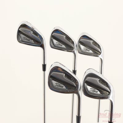 Titleist T100 Iron Set 5-9 Iron FST KBS C-Taper Lite Matte Steel X-Stiff Right Handed +1/4"