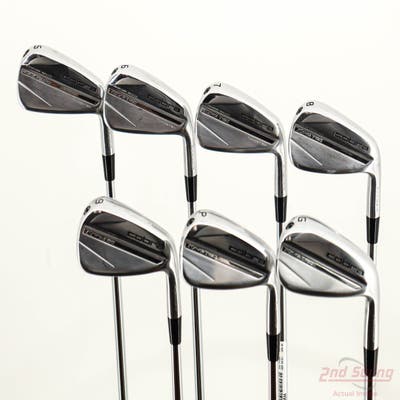 Cobra 2025 KING Tec Iron Set 5-PW GW True Temper Dynamic Gold 105 Steel Stiff Right Handed -1/4"