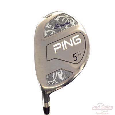 Ping Serene Fairway Wood 5 Wood 5W 22° Ping ULT 210 Ladies Ultra Lite Graphite Ladies Left Handed 40.75in