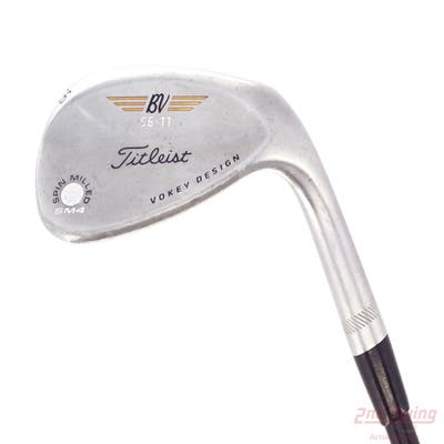 Titleist Vokey Spin Milled SM4 Chrome Wedge Sand SW 56° 11 Deg Bounce Titleist GDI Tour AD 65i Graphite Senior Right Handed 36.0in