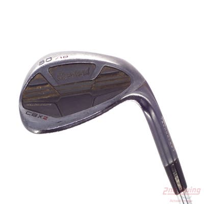 Cleveland CBX 2 Black Satin Wedge Lob LW 60° 10 Deg Bounce FST KBS Hi-Rev 2.0 115 Steel Wedge Flex Right Handed 35.0in