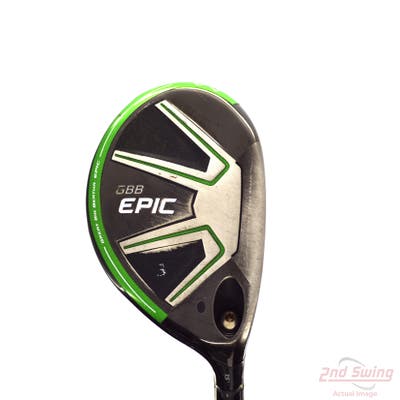 Callaway GBB Epic Fairway Wood 3 Wood 3W 15° Aldila Rogue M-AX 75 Graphite Stiff Right Handed 43.25in