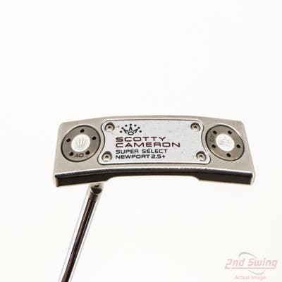 Titleist Scotty Cameron Super Select Newport 2.5 Plus Putter Steel Left Handed 34.0in