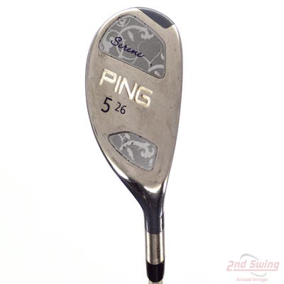 Ping Serene Hybrid 5 Hybrid 26° Ping ULT 210 Ladies Lite Graphite Ladies Right Handed 38.25in