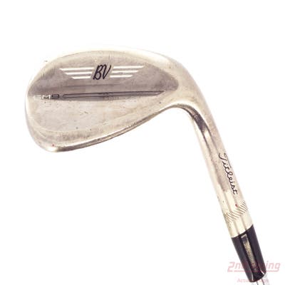 Titleist Vokey SM9 Brushed Steel Wedge Lob LW 60° 10 Deg Bounce S Grind True Temper AMT Black R300 Steel Regular Right Handed 34.75in