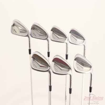 Ping i210 Iron Set 5-PW AW Veylix Alpina 673 Graphite Stiff Right Handed Black Dot +1/4"