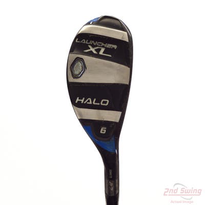 Cleveland Launcher XL Halo Hybrid 6 Hybrid 27° Grafalloy ProLaunch Platinum Graphite Ladies Right Handed 38.5in