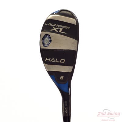 Cleveland Launcher XL Halo Hybrid 6 Hybrid 27° Grafalloy ProLaunch Platinum Graphite Ladies Right Handed 38.5in