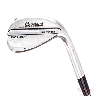 Cleveland RTX 6 ZipCore Tour Satin Wedge Lob LW 58° 10 Deg Bounce Mid Dynamic Gold Spinner TI Steel Wedge Flex Right Handed 35.0in