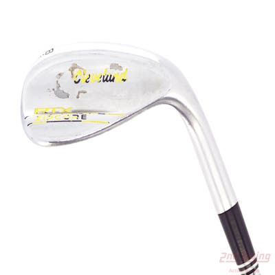 Cleveland RTX ZipCore Tour Satin Wedge Lob LW 58° 10 Deg Bounce Mid Dynamic Gold Spinner TI Steel Wedge Flex Right Handed 35.0in