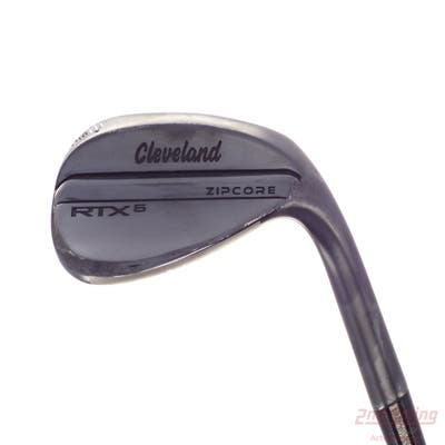 Mint Cleveland RTX 6 ZipCore Black Satin Wedge Lob LW 58° 10 Deg Bounce Mid Dynamic Gold Spinner TI Steel Wedge Flex Right Handed 35.25in
