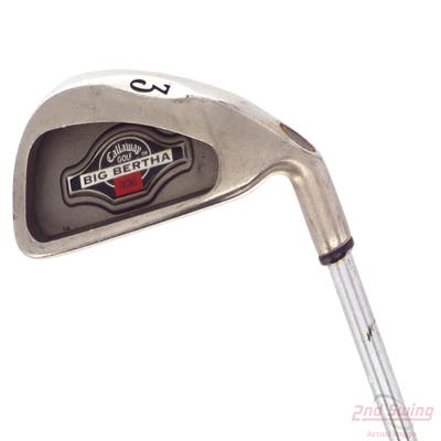 Callaway 1996 Big Bertha Single Iron 3 Iron True Temper Memphis 10 Steel Stiff Right Handed 39.25in