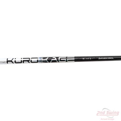 Used W/ Ping RH Adapter Mitsubishi Rayon Kuro Kage Silver Dual Core TiNi 70g Fairway Shaft Stiff 42.0in