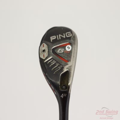 Ping G410 Hybrid 4 Hybrid 22° Project X EvenFlow Black 85 Graphite Stiff Right Handed 39.75in