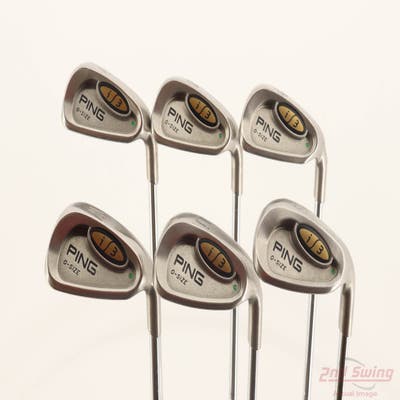Ping i3 Oversize Iron Set 7-PW GW SW Ping JZ Steel Stiff Right Handed Green Dot +3/4"