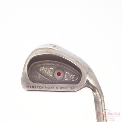 Ping Eye 2 Single Iron 6 Iron Ping K Steel Stiff Right Handed Red dot 37.75in