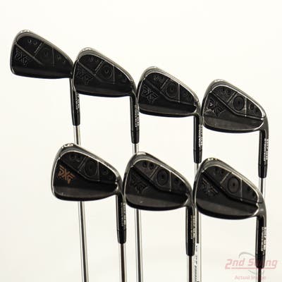 PXG 0311 P GEN6 Double Black Iron Set 5-PW GW FST KBS Tour C-Taper 120 Steel Stiff Right Handed STD
