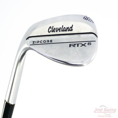 Cleveland RTX 6 ZipCore Tour Satin Wedge Lob LW 60° 10 Deg Bounce Mid Dynamic Gold Spinner TI Steel Wedge Flex Left Handed 35.25in