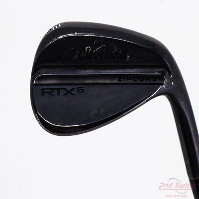 Mint Cleveland RTX 6 ZipCore Black Satin Wedge Gap GW 52° 10 Deg Bounce Mid Dynamic Gold Spinner TI Steel Wedge Flex Right Handed 35.75in
