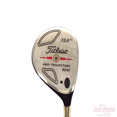 Titleist 904 F Fairway Wood 3 Wood 3W 15° Aldila NV 75 Graphite Stiff Right Handed 43.5in