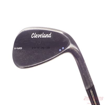 Cleveland RTX-3 Black Satin Wedge Lob LW 58° 9 Deg Bounce V-MG True Temper Dynamic Gold Steel Wedge Flex Right Handed 35.25in