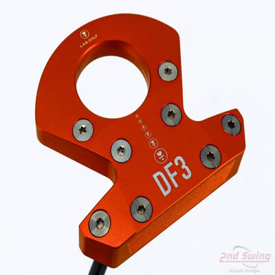 L.A.B. Golf DF3 Custom Orange Halloween Putter ACCRA Black Graphite Right Handed 34.0in