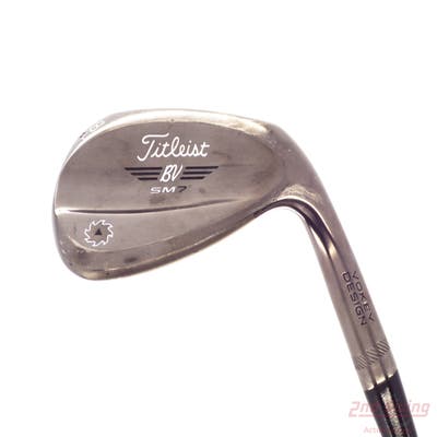 Titleist Vokey SM7 Brushed Steel Wedge Lob LW 58° 4 Deg Bounce L Grind SM7 BV Steel Wedge Flex Right Handed 35.0in