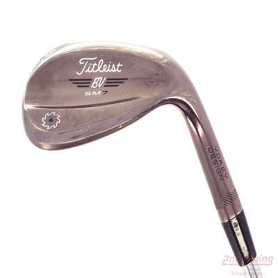 Titleist Vokey SM7 Brushed Steel Wedge Lob LW 58° 4 Deg Bounce L Grind SM7 BV Steel Wedge Flex Right Handed 35.0in