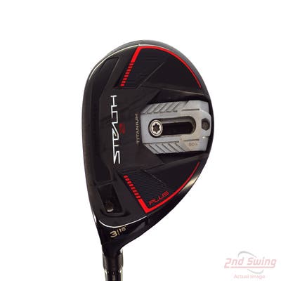 TaylorMade Stealth 2 Plus Fairway Wood 3 Wood 3W 15° Mitsubishi 2023 Diamana S+ 60 Graphite Stiff Left Handed 43.5in