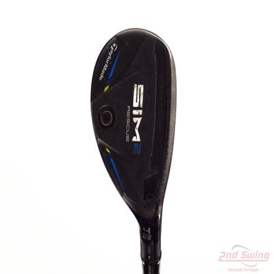TaylorMade SIM2 Rescue Hybrid 4 Hybrid 22° MCA Tensei AV Blue Raw 80 Graphite Stiff Right Handed 39.75in