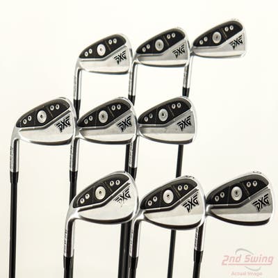 PXG 0311 XP GEN6 Iron Set 5-PW GW SW LW Mitsubishi MMT 60 IR Graphite Senior Left Handed +1/4"
