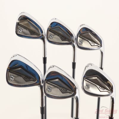 Wilson Staff D9 Forged Iron Set 6-PW GW UST Mamiya Recoil 75 Dart Graphite Regular Right Handed -1/4"