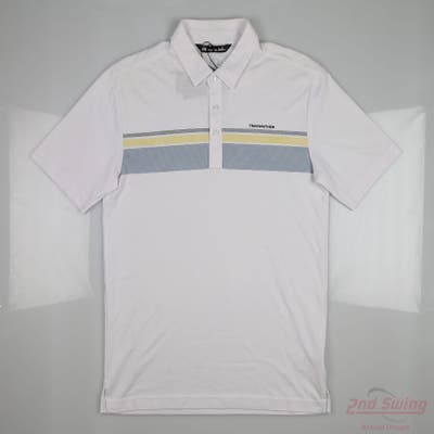 New Mens Travis Mathew Polo Small S Multi MSRP $70
