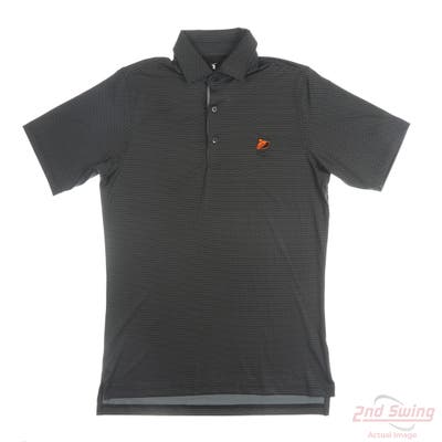 New Mens Fairway & Greene Polo Small S Black MSRP $50