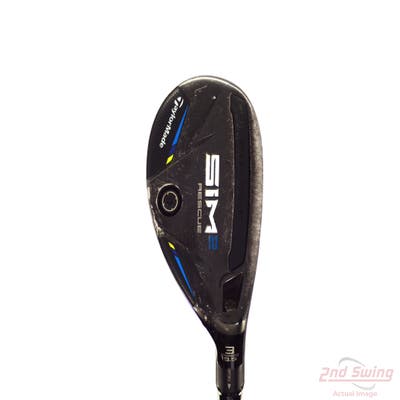 TaylorMade SIM2 Rescue Hybrid 3 Hybrid 19.5° PX HZRDUS Smoke Black RDX 80 Graphite Stiff Right Handed 40.25in