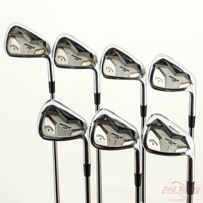 Callaway Apex Pro 19 Iron Set 5-PW AW Project X Catalyst 100 Graphite Stiff Right Handed +1/4"