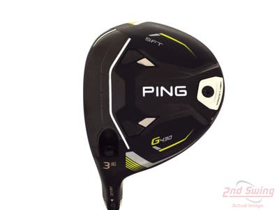 Ping G430 SFT Fairway Wood 3 Wood HL 16° PX HZRDUS Smoke Red RDX 70 Graphite X-Stiff Left Handed 43.0in