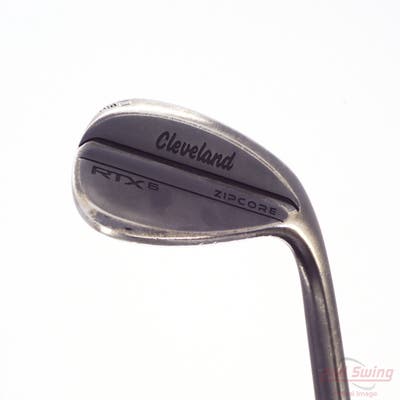 Cleveland RTX 6 ZipCore Black Satin Wedge Lob LW 60° 10 Deg Bounce Mid FST KBS S-Taper Steel Wedge Flex Right Handed 35.0in