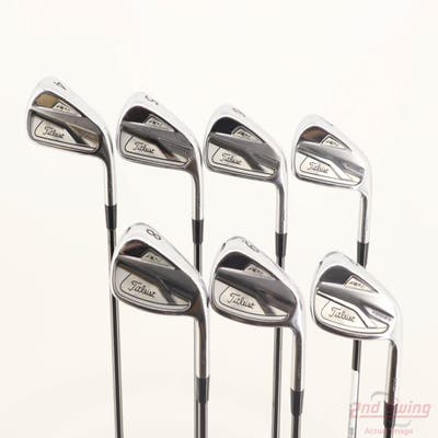 Titleist 718 AP2 Iron Set 4-PW FST KBS S-Taper Steel Stiff Right Handed STD