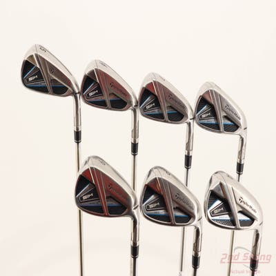 TaylorMade SIM MAX Iron Set 5-PW AW FST KBS MAX 85 Steel Stiff Right Handed +1/4"
