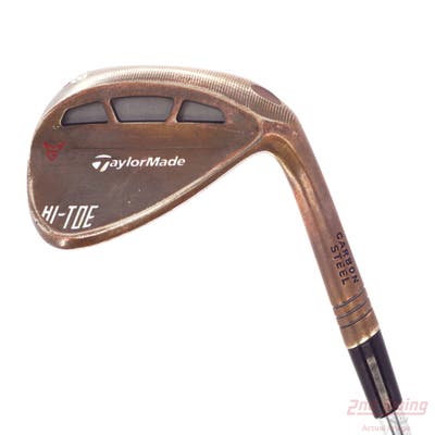 TaylorMade Milled Grind HI-TOE Wedge Lob LW 58° 10 Deg Bounce FST KBS Hi-Rev 2.0 115 Steel Wedge Flex Right Handed 35.0in