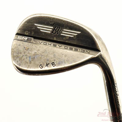 Titleist Vokey SM8 Brushed Steel Wedge Sand SW 54° 14 Deg Bounce F Grind Aerotech SteelFiber i110cw Graphite Stiff Right Handed 35.0in