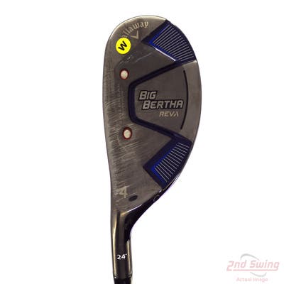 Callaway Big Bertha REVA Womens Hybrid 4 Hybrid 24° Callaway RCH Hybrid 45 Graphite Ladies Left Handed 39.5in